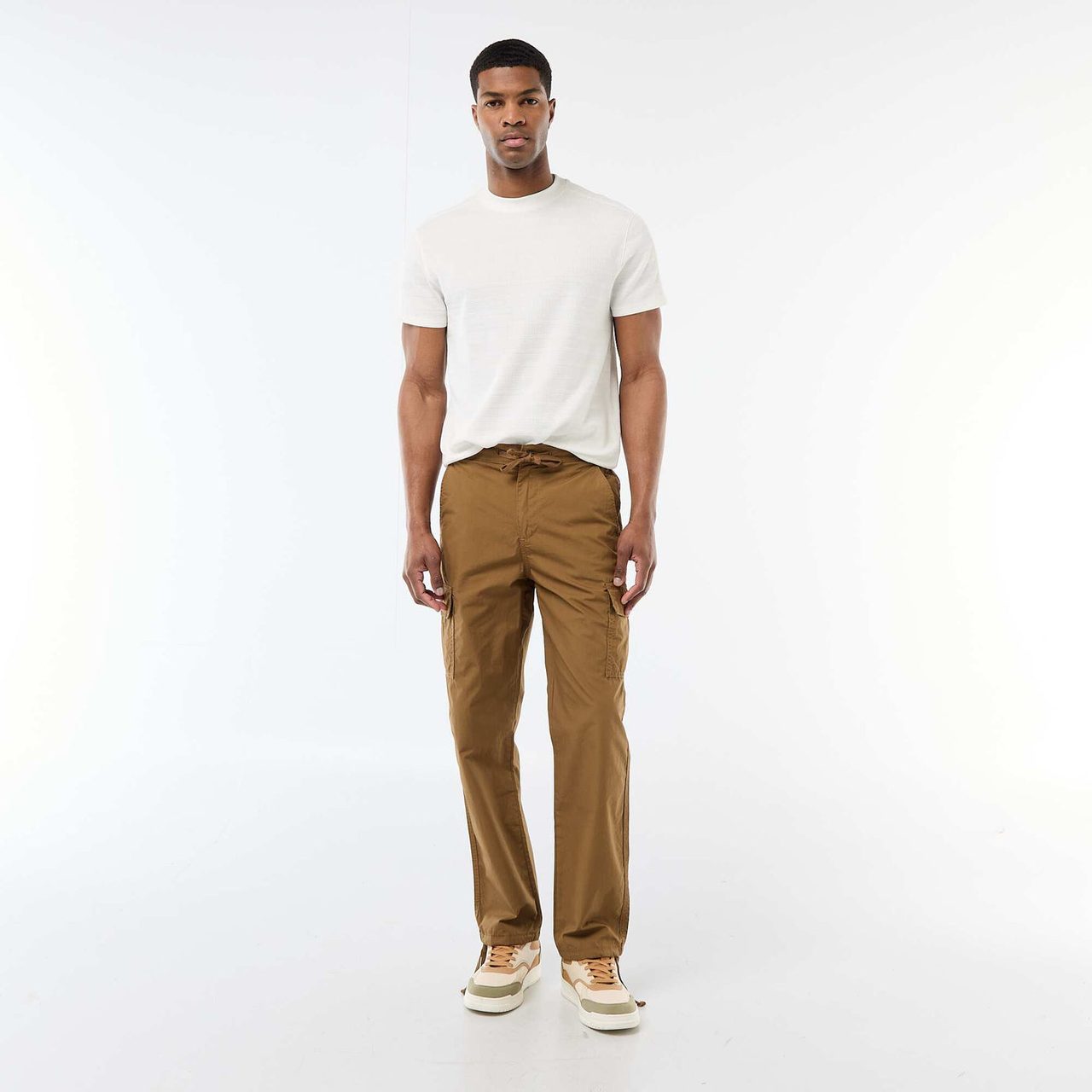 Pantalon cargo marron
