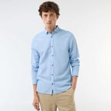 Chemise lin bleu ciel 3