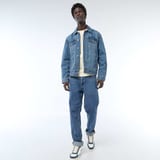 Veste en jean délavée 2