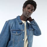 Veste en jean délavée 3