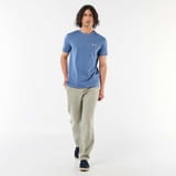 T-shirt brodé bleu 2