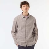 Chemise à carreaux marron 3