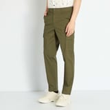 Chino poches cargo kaki 1
