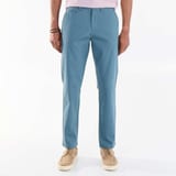 Chino twill bleu pétrole 2