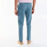 Chino twill bleu pétrole 3