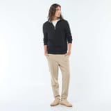 Pull camionneur zippé noir 2