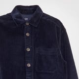 Surchemise velours marine 3