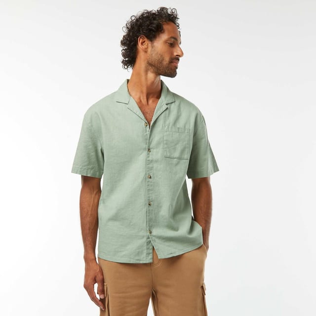 Chemise vert sauge